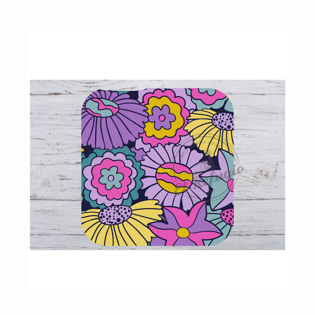 Groovy Flowers MousePad