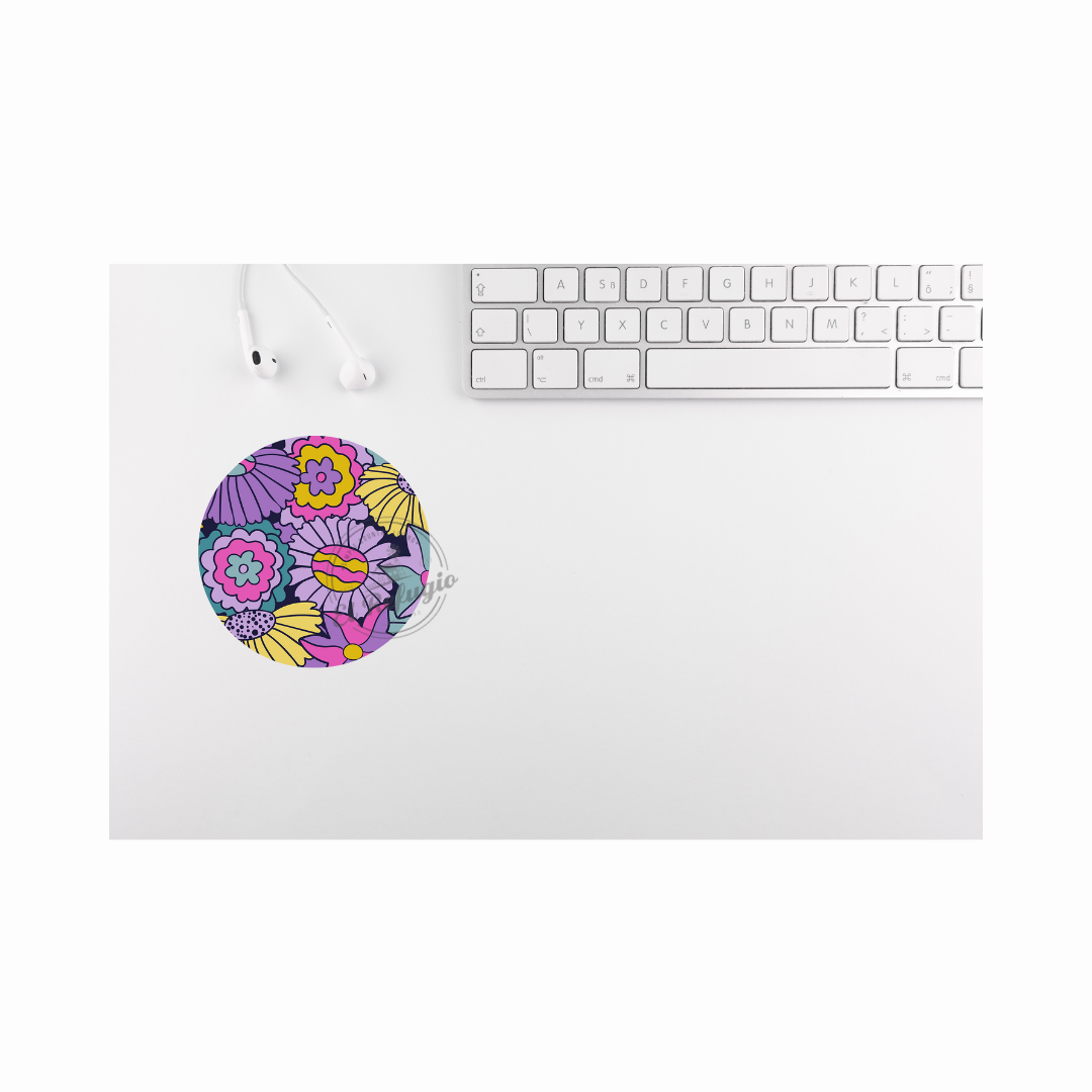 Groovy Flowers MousePad